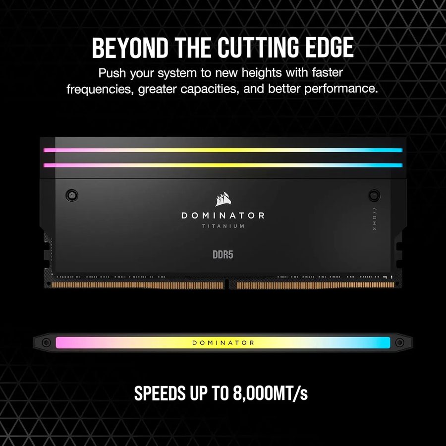 Dominator Titanium RGB 64 Go DDR5-6600