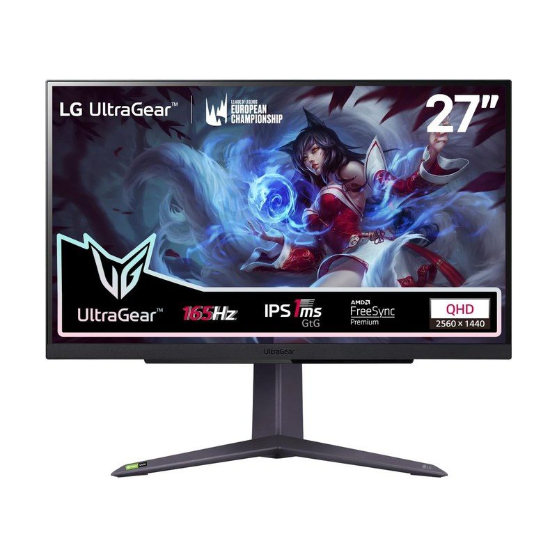 Écrans — LG 27GR75Q 27" QHD 165 Hz IPS