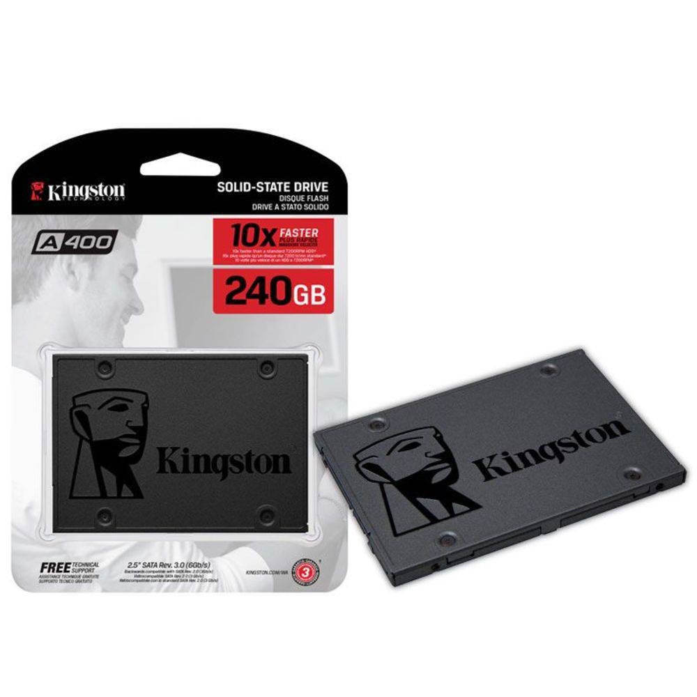 Stockage SSD — Kingston A400 240 Go SATA
