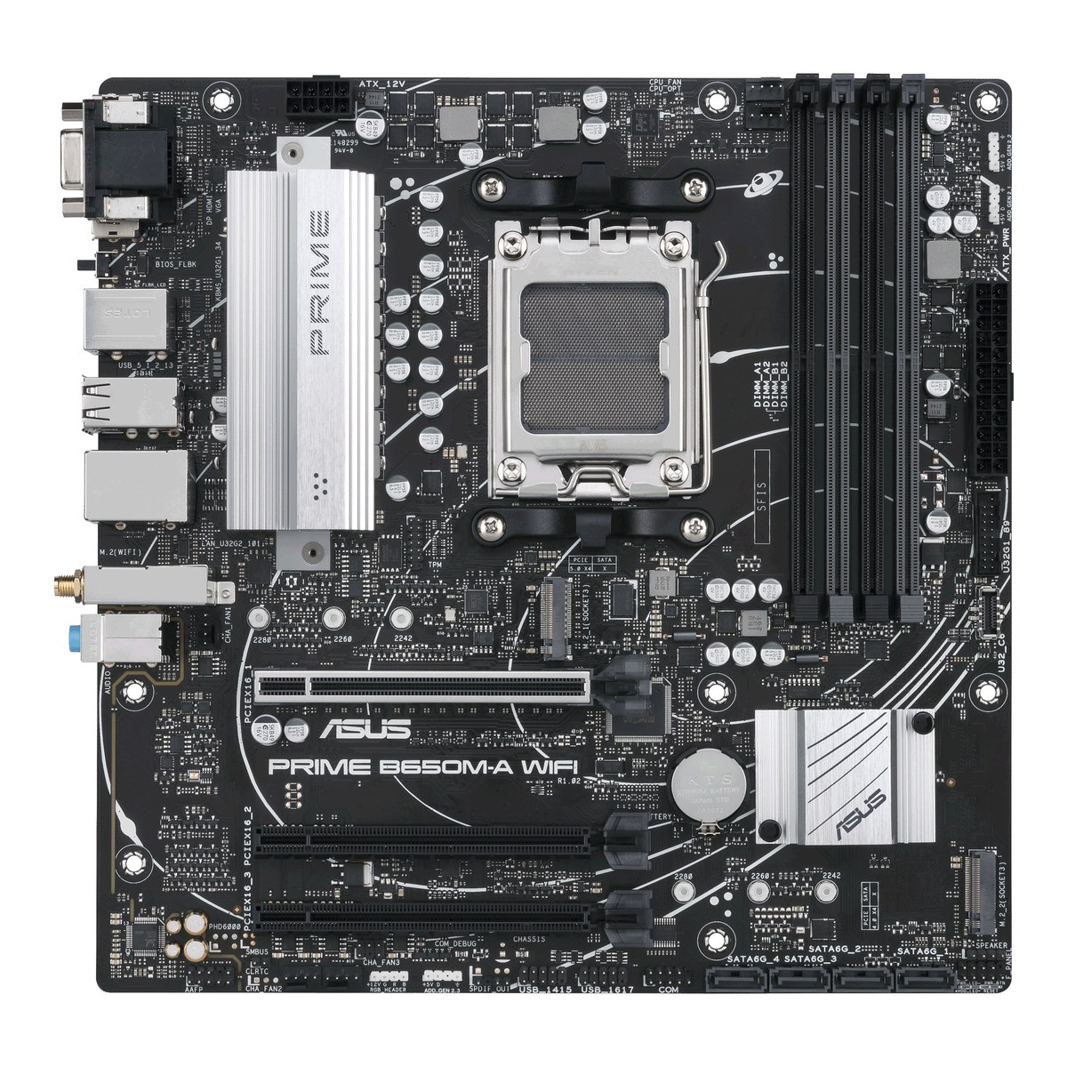 Cartes mères — ASUS B650M-A WiFi