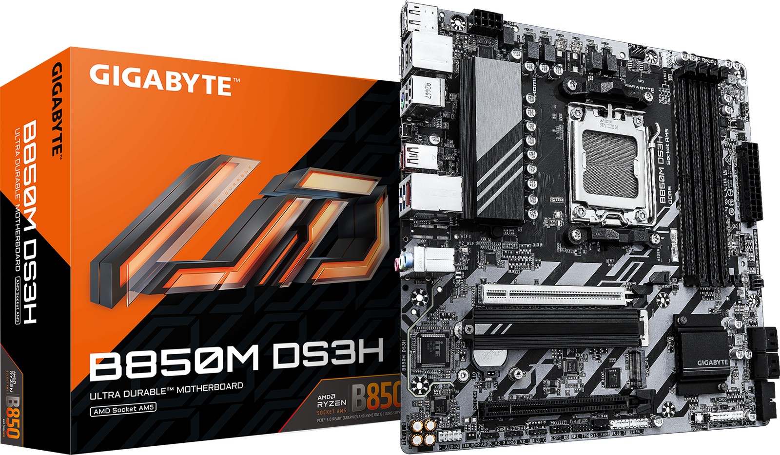Cartes mères — Gigabyte B850M DS3H