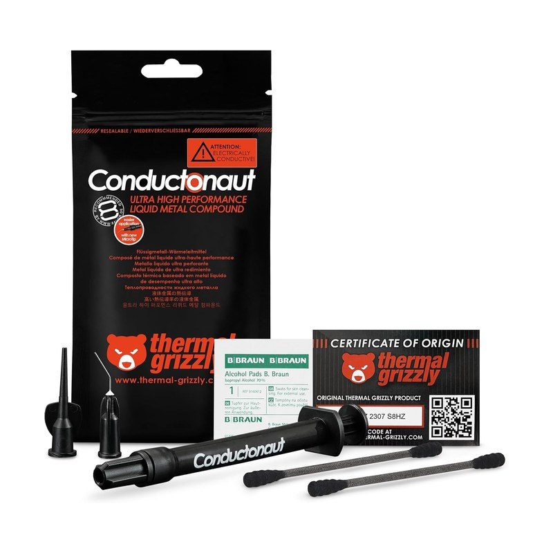 Pâte thermique — Thermal Grizzly Conductonaut (1 g)