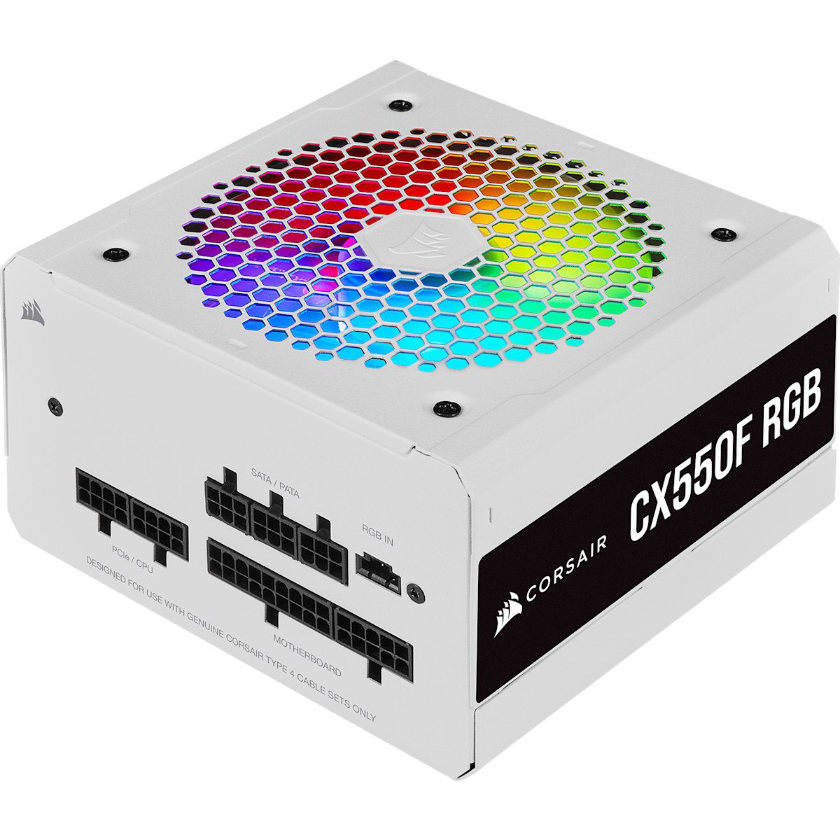 Alimentations — Corsair CX550F RGB White 550 W Bronze