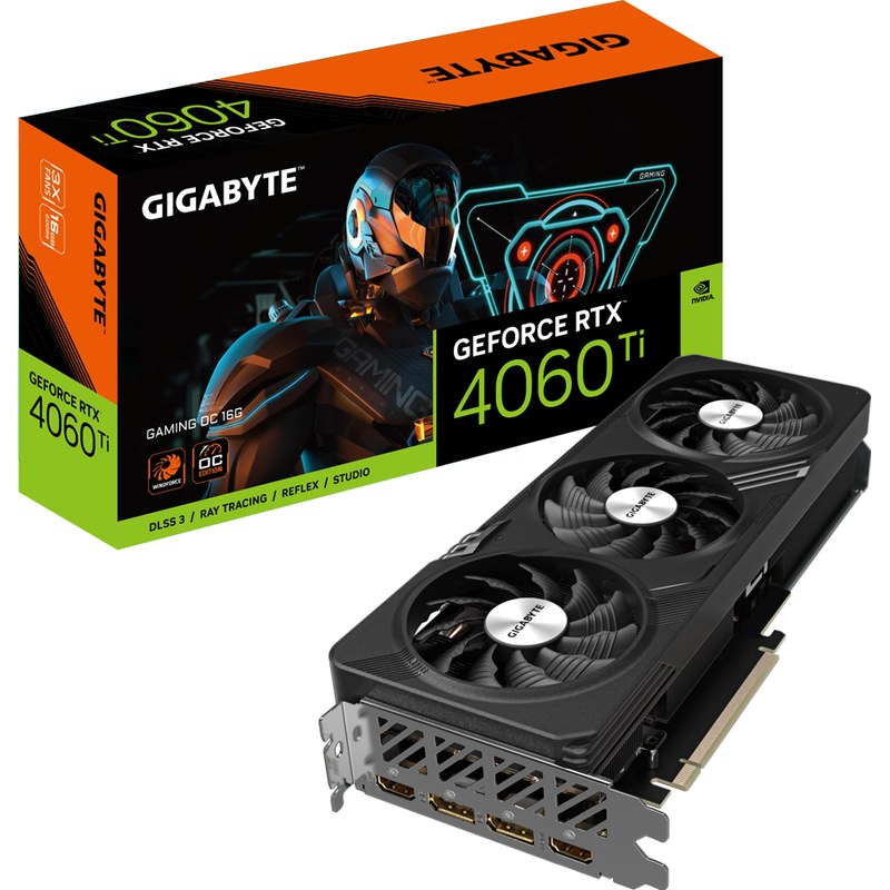Cartes graphiques — Gigabyte GeForce RTX 4060 Ti 16 Go Gaming OC