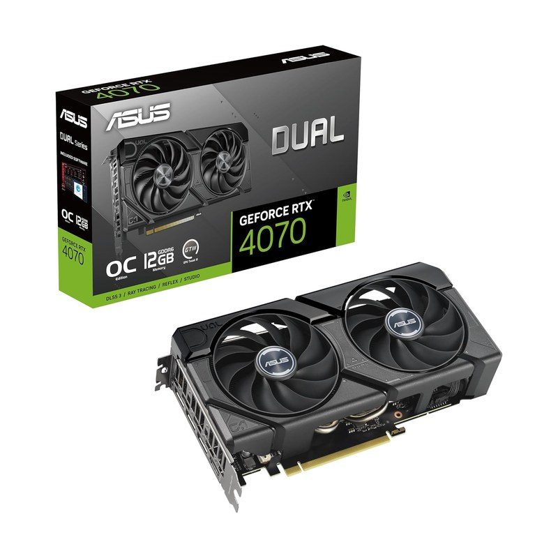 Cartes graphiques — ASUS GeForce RTX 4070 Dual