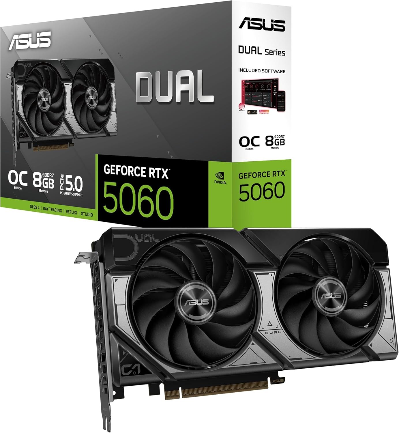 Cartes graphiques — ASUS GeForce RTX 5060 8 Go Solo