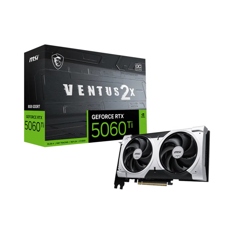 Cartes graphiques — MSI GeForce RTX 5060 Ti 8 Go Ventus 2X