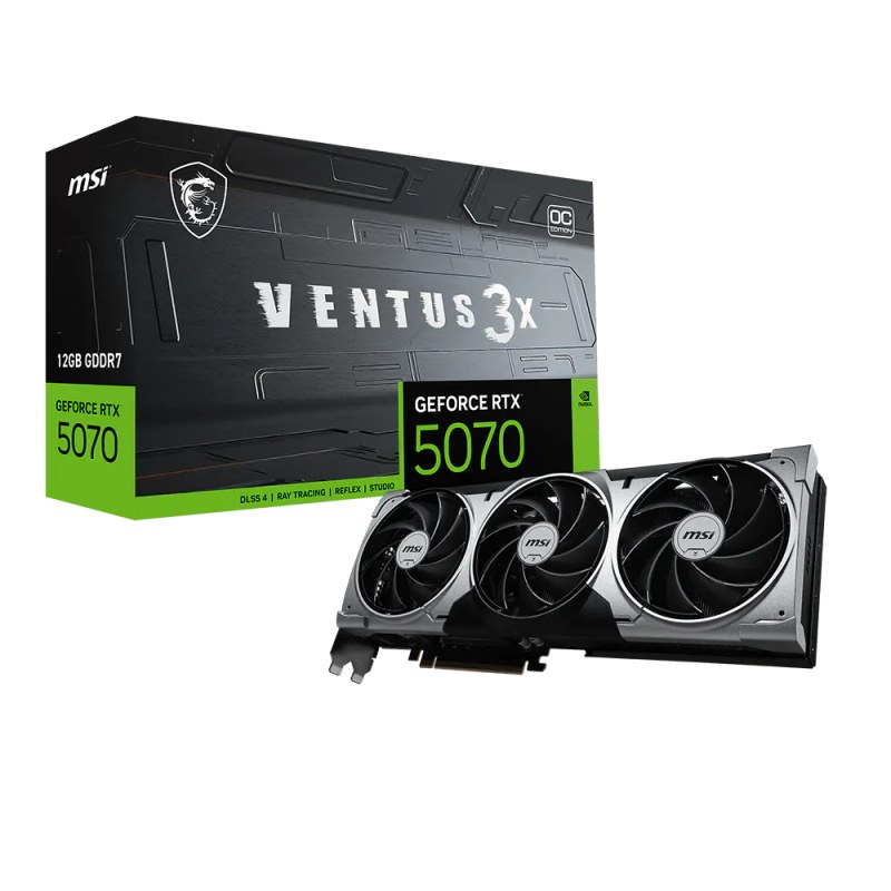 Cartes graphiques — MSI GeForce RTX 5070 Ventus 3X OC