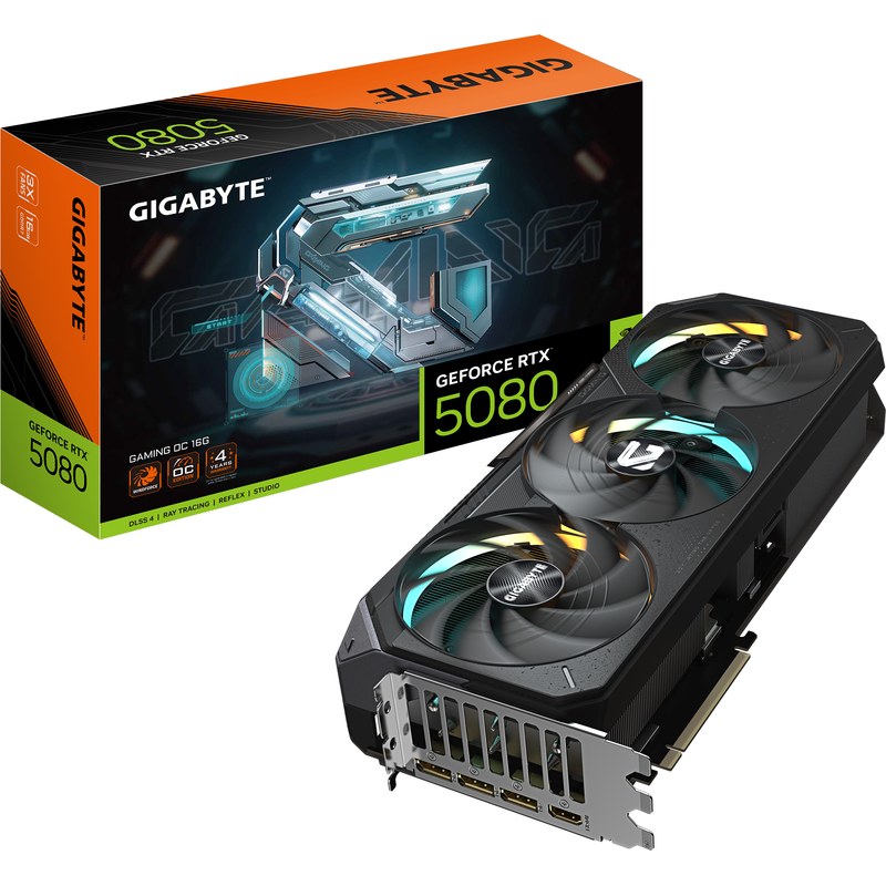 Cartes graphiques — Gigabyte GeForce RTX 5080 Gaming OC