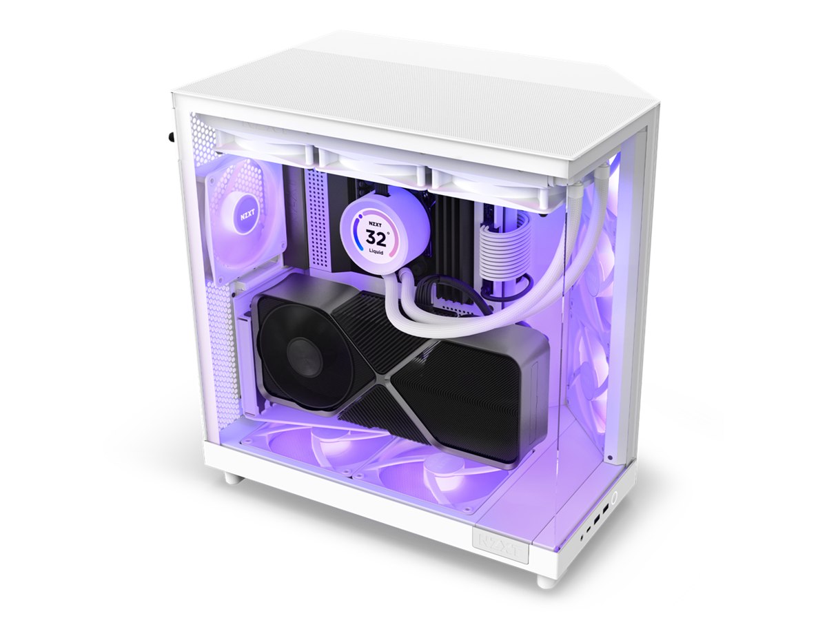 Boîtiers — NZXT H6 Flow RGB White