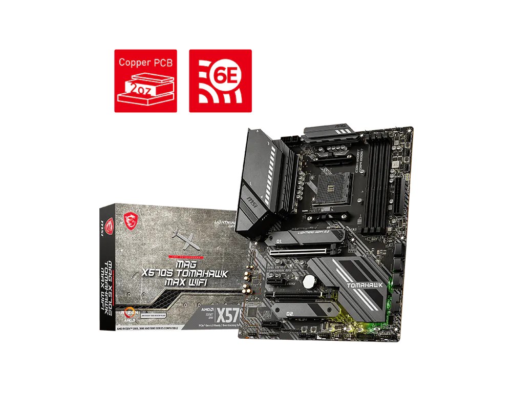 Cartes mères — MSI MAG X570S Tomahawk MAX WiFi