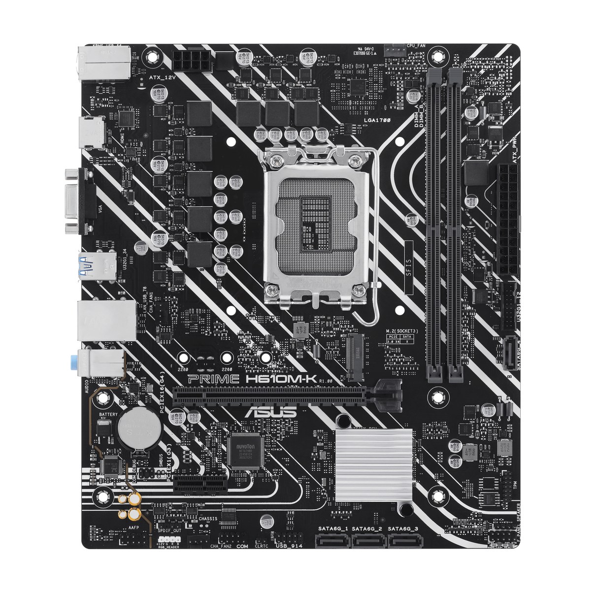 Cartes mères — ASUS PRIME H610M-K DDR5