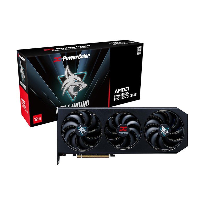 Cartes graphiques — PowerColor Radeon RX 9070 GRE 12 Go