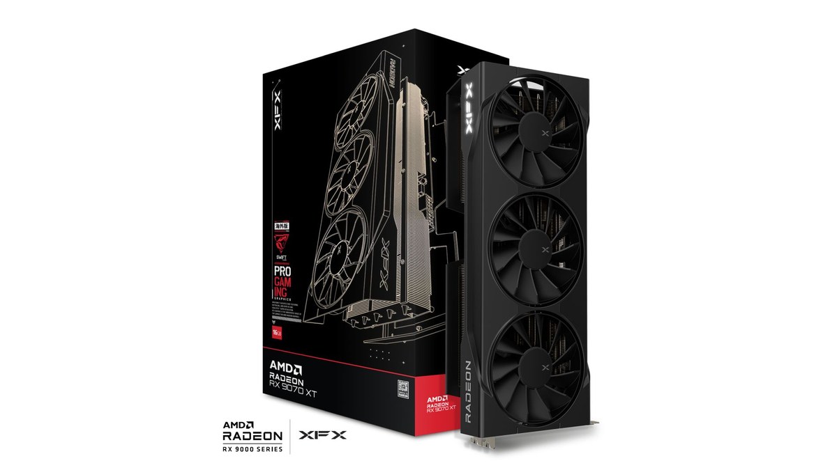 Cartes graphiques — XFX Radeon RX 9070 XT 16 Go