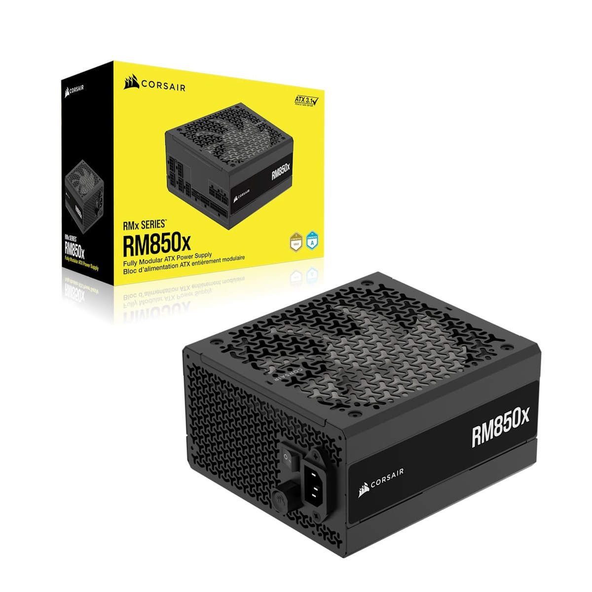 Alimentations — Corsair RM850x ATX 3.1