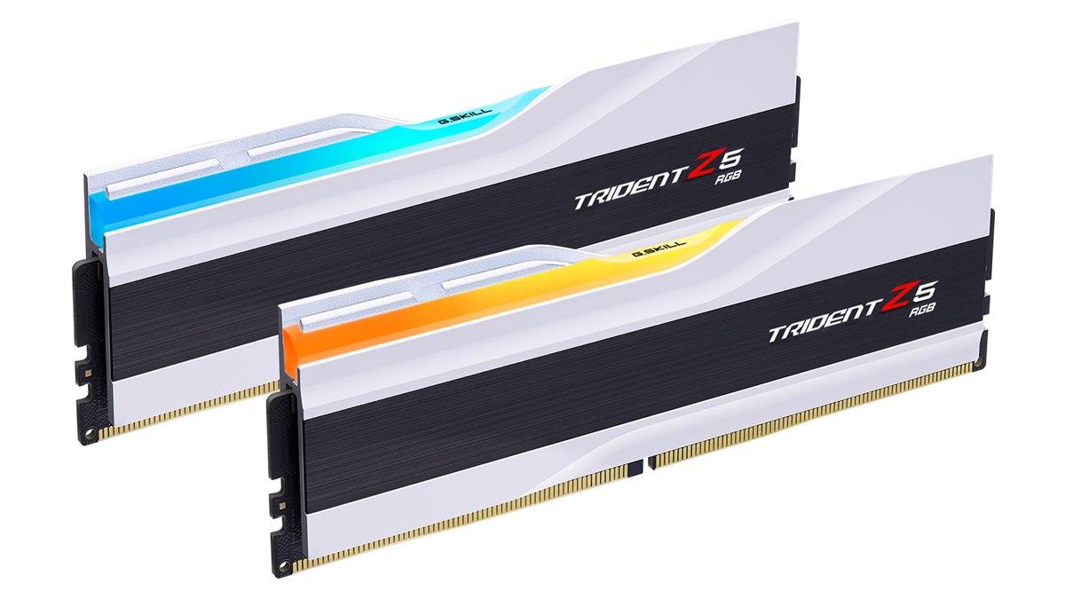 Mémoire RAM — G.Skill Trident Z5 RGB White 32 Go DDR5-6000 CL30