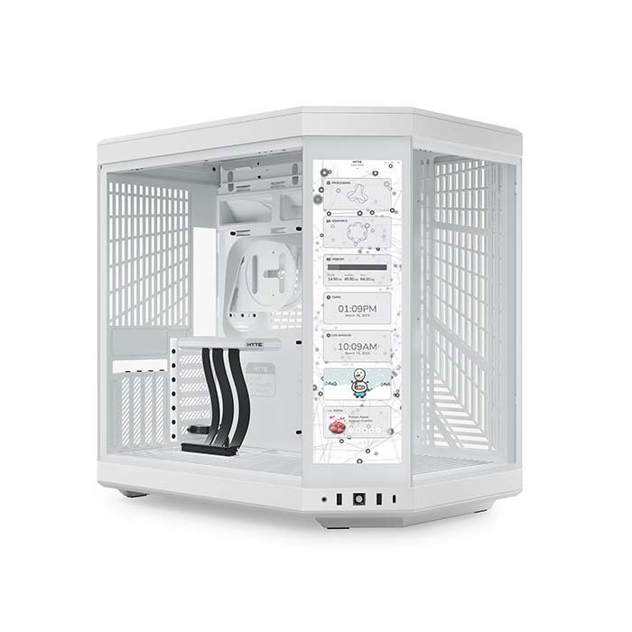 Boîtiers — Hyte Y70 Touch White